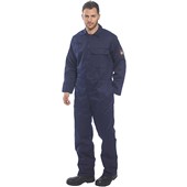 Portwest C030 Navy Safe Welder Flame Resistant Coverall 330g