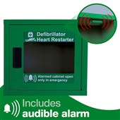 Universal Defibrillator Cabinet with Alarm