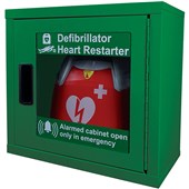 Universal Defibrillator Cabinet with Alarm