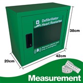 Universal Defibrillator Cabinet with Alarm