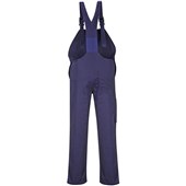 Portwest C875 Navy Burnley Polycotton Bib & Brace Overalls 245g