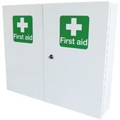 Double Door First Aid Wall Cabinet Empty