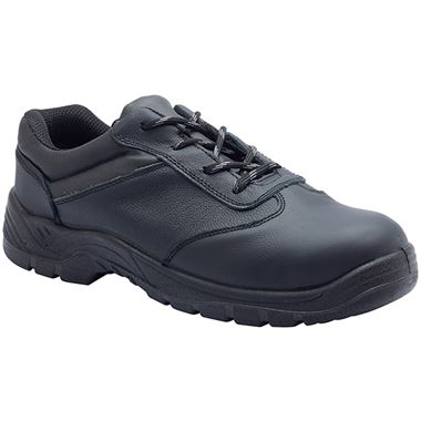 Contractor Composite Metal Free Water Resistant Smooth Leather Safety Shoe S3 SRC