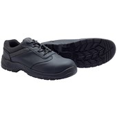 Contractor Composite Metal Free Water Resistant Smooth Leather Safety Shoe S3 SRC