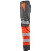 Leo Workwear Winswell EcoViz Women's Orange Stretch Hi Vis Cargo Trouser