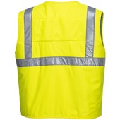 Portwest CV02 Yellow Mesh Lined Hi Vis Cooling Vest