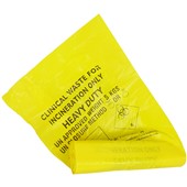 Clinical Waste Sacks - Heavy Duty (25 Roll)