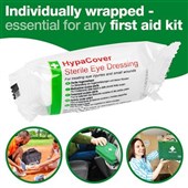 HypaCover Sterile Eye Pad Dressing with Bandage (Pack of 6)