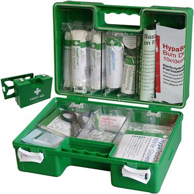 Deluxe BS8599-1 Workplace First Aid Kit with Wall Mounted Bracket