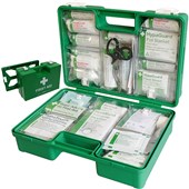 Deluxe BS8599-1 Workplace First Aid Kit with Wall Mounted Bracket