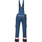 Portwest DX441 Metro Blue DX4 Stretch Bib & Brace Overalls 270g