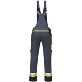 Portwest DX441 Metal Grey DX4 Stretch Bib & Brace Overalls 270g