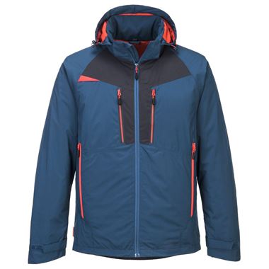 Portwest DX460 Metro Blue DX4 Waterproof Winter Jacket