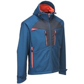 Portwest DX474 Metro Blue DX4 Fleece Lined Softshell Jacket (3L)