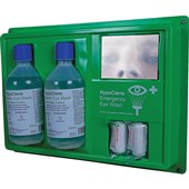 Eye Wash Station (2 x 500ml Eye Wash & 2 x Eye Pads)