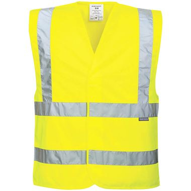 Portwest Planet EC76 Yellow Eco Friendly Hi Vis Vest