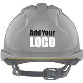 JSP EVO3 Custom Printed Safety Helmet - Vented Slip Ratchet Mid Peak