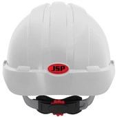 JSP EVO3 Custom Printed Safety Helmet - Vented Wheel Ratchet Mid Peak