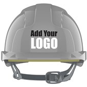 JSP EVOLite Custom Printed Safety Helmet - Vented Slip Ratchet Mid Peak