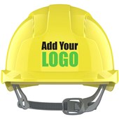 JSP EVOLite Custom Printed Safety Helmet - Vented Slip Ratchet Mid Peak