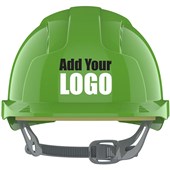 JSP EVOLite Custom Printed Safety Helmet - Vented Slip Ratchet Mid Peak