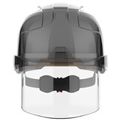 JSP EVO VISTAshield Safety Helmet with Integrated Faceshield - Vented - Wheel Ratchet