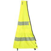 Leo Workwear Yellow EcoViz Maternity Expander for Rosemoor Women's Hi Vis Jacket