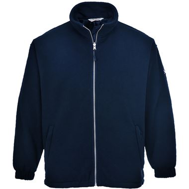 Portwest F285 Navy Lined Full Zip Windproof Fleece Jacket 280g