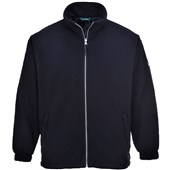 Portwest F285 Navy Lined Full Zip Windproof Fleece Jacket 280g