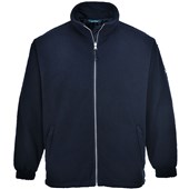 Portwest F285 Navy Lined Full Zip Windproof Fleece Jacket 280g