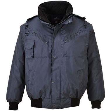 Portwest F465 Padded Waterproof 3-in-1 Workwear Bomber Jacket