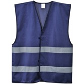 Portwest F474 Navy Hi Vis Vest