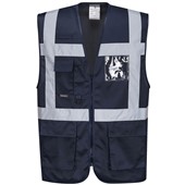 Portwest F476 Navy Executive Hi Vis Vest