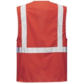 Portwest F476 Red Executive Hi Vis Vest