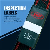 JSP FAR1102 Spartan Fall Arrest Kit - 2 Point Harness + 1.8m Fall Arrest Lanyard