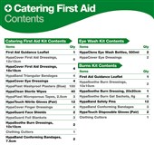 BS8599-1 Catering First Aid, Eyewash & Burn First Aid Station (Large)