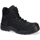 Portwest FC39 Nubuck Twist Lock Lacing Water Resistant Safety Boot S3 HRO SR FO SC - Black
