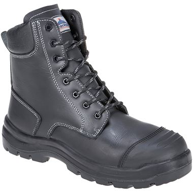 Portwest FD15 Eden Wide Fit Side Zip Safety Boot S3 HRO CI HI FO SRC