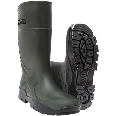 Portwest FD90 Lightweight Thermal PU Non Safety Wellington O4 CI FO SR