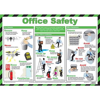 Office Safety Guidance Poster