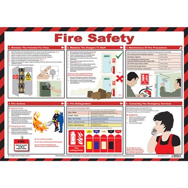 Fire Safety Poster