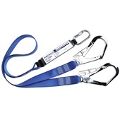 Portwest FP51 Double Tail Webbing Fall Arrest Lanyard - 1.8m Length