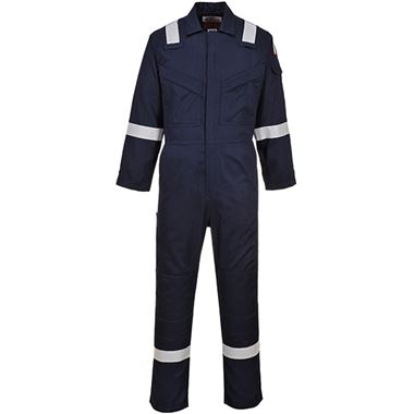 Portwest FR28 Bizflame Plus Flame Resistant Anti Static Lightweight Coverall 280g