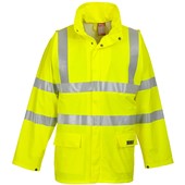 Portwest FR41 Yellow Sealtex Flame Waterproof Flame Resistant Anti Static Hi Vis Jacket