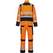 Portwest FR509 Modaflame PW3 Hivis Flame Resistant Anti Static Arc Orange Hi Vis Overalls