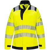 Portwest FR715 PW3 Women's Yellow Modaflame Inherent Flame Resistant Anti Static Work Jacket