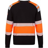 Portwest Modaflame PW3 FR737 Orange Inherent Flame Retardant Anti Static Arc Flash Class 1 Hi Vis Sweatshirt