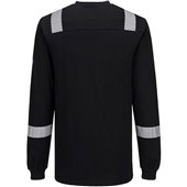 Portwest WX3 Modaflame Knit FR751 Inherent Flame Retardant Anti Static Arc Flash Long Sleeve T-Shirt 200g