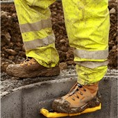 Amblers FS998 Honey Metal Free Composite Thinsulate High Leg Side Zip Waterproof Safety Boot S3 WR CI HRO SRC