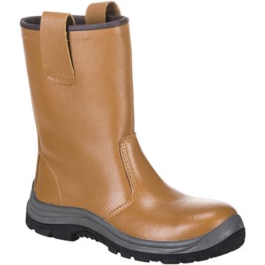 Portwest FW06 Steelite Unlined Safety Rigger Boot S1P HRO SRC